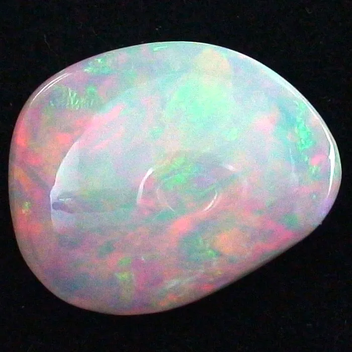 Großer Welo Opal 12.34 ct - phänomenales Multicolor Weloopal