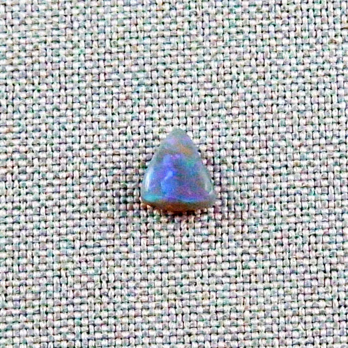 Blauer 1,09 ct Black Crystal Opal Multicolor Vollopal Lightning Ridge