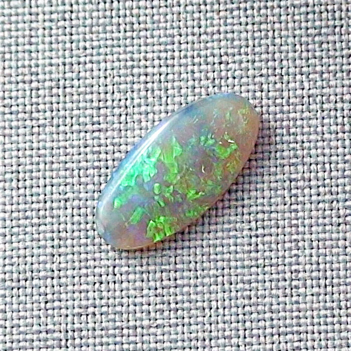 2,97 ct Black Crystal Opal Multicolor Lightning Ridge Australien