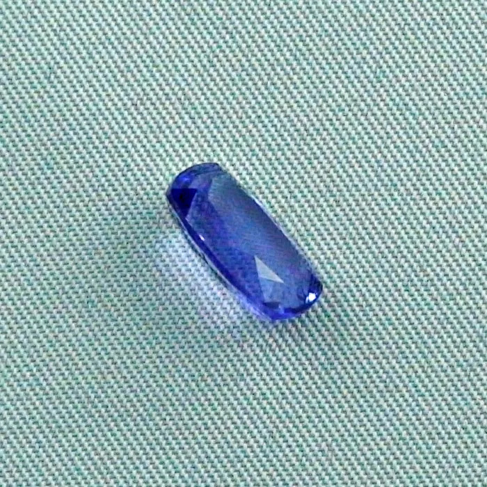 Blau Violetter Brilliant AAA Tansanit 3,06 ct Kissenschliff Tansania 11,14 x 6,96 x 4,70 mm