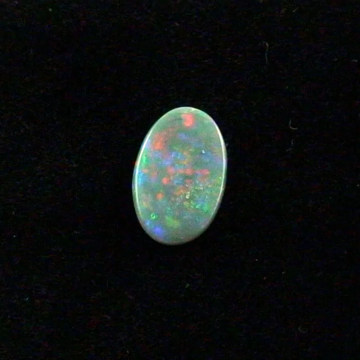 Lightning Ridge Black Crystal Opal 0,77 ct Multicolor Vollopal