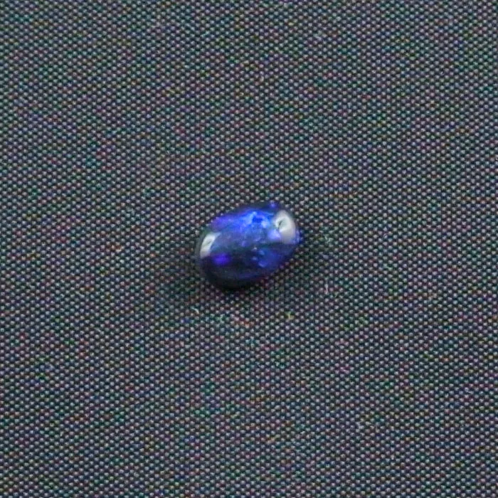 Lightning Ridge Black Opal 0,83 ct Blauer Vollopal Opalstein Fancy