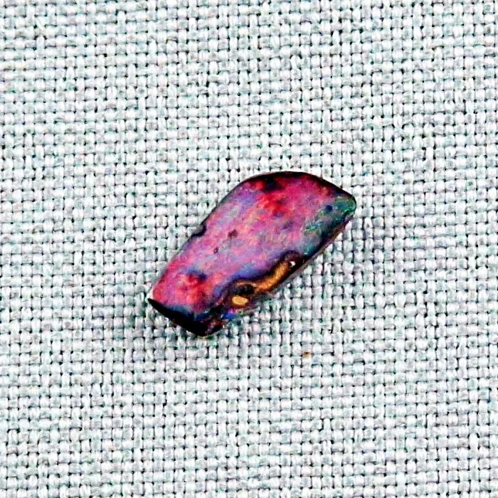 2.53 ct Boulder Opal Opalstein Regenbogen Roter Boulderopal