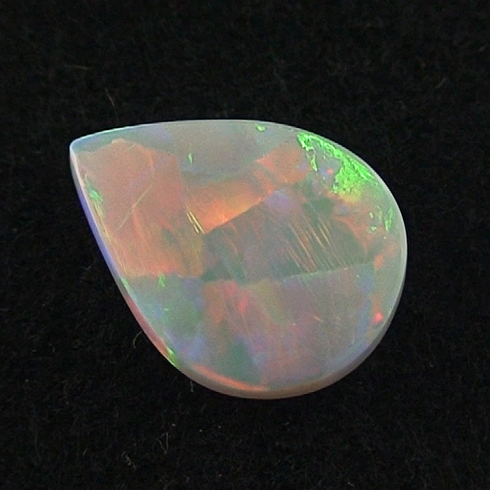3,55 ct Opalstein White Opal multicolor Australien - Coober Pedy