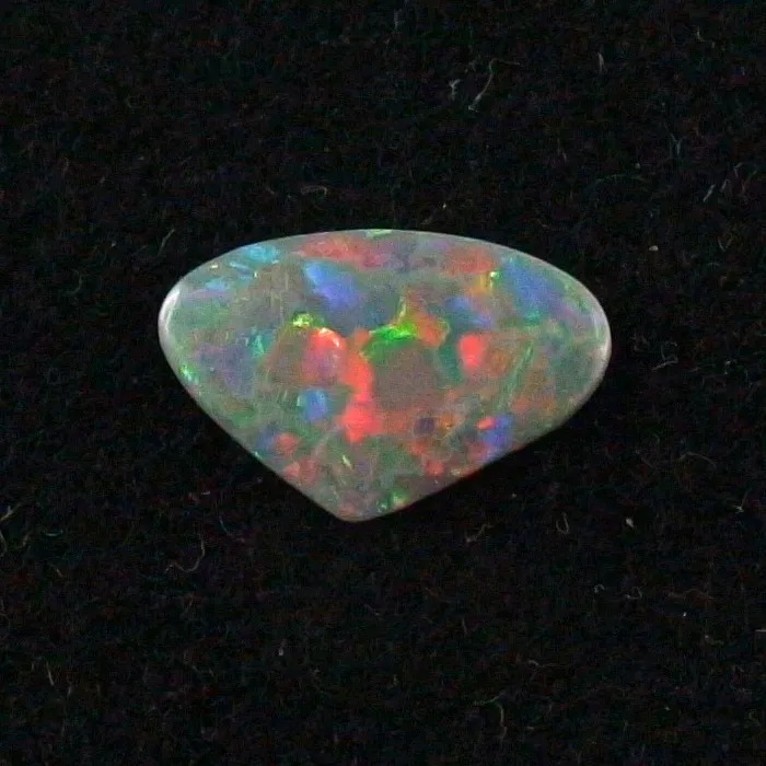 1,35 ct Semi Black Opal Multicolor Lightning Ridge Vollopal