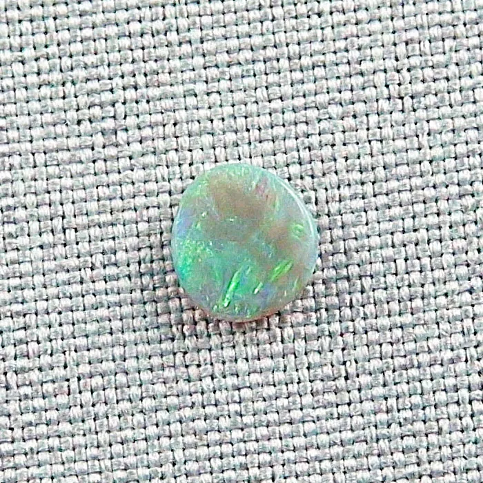 Lightning Ridge Black Crystal Opal 0,91 ct Grüner Multicolor Vollopal