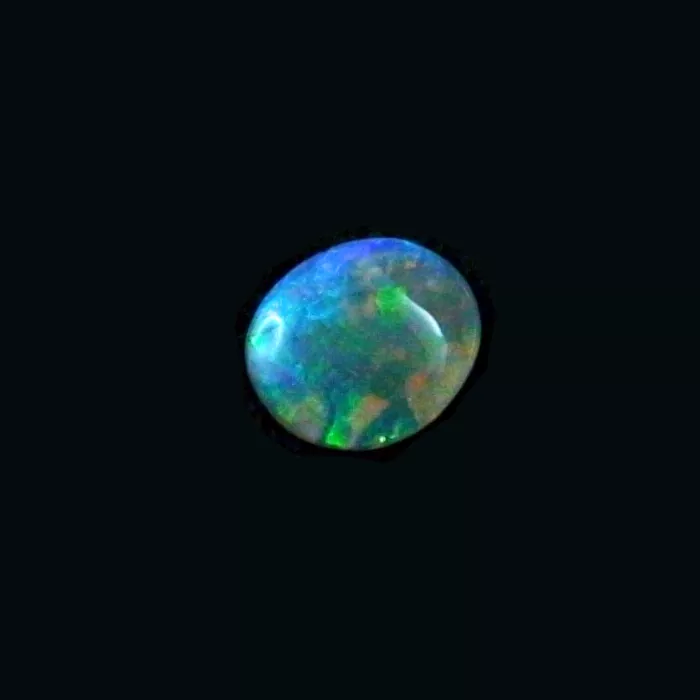 Black Crystal Opal 0,90 ct Farbe Blau Grün Türkis