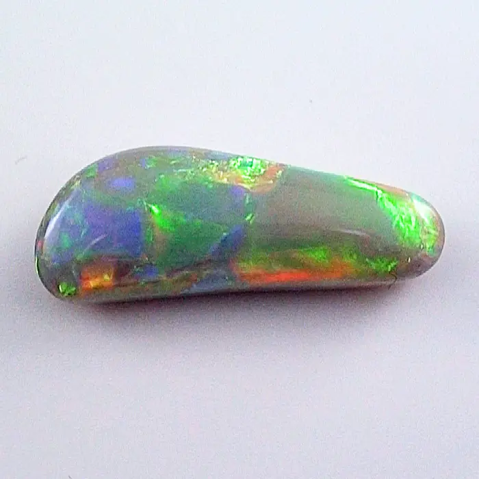 4,50 ct top Semi Black Opal Multicolor Lightning Ridge Opalstein