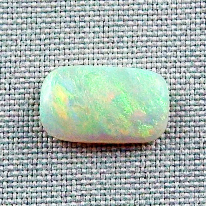 4.65 ct White Opal Multicolor Lightning Ridge Australien Vollopal