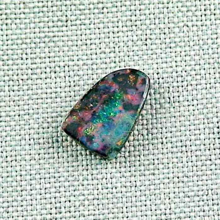 2,85 ct Boulder Opal Opalstein Galaxy Stone Multicolor Boulderopal