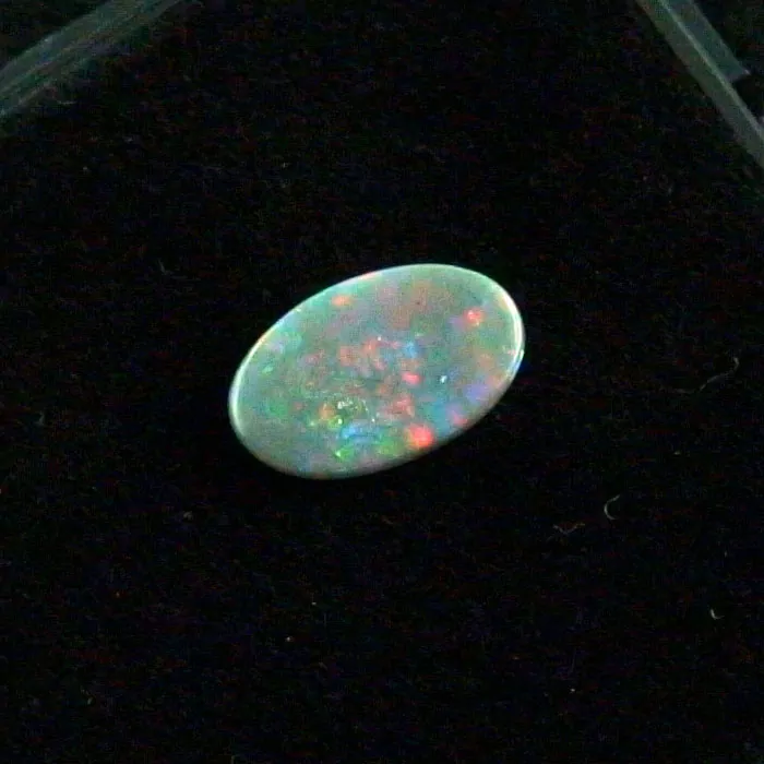 Lightning Ridge Black Crystal Opal 0,77 ct Multicolor Vollopal