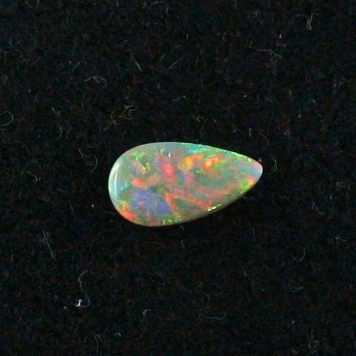 Black Crystal Opal 0,72 ct Multicolor Vollopal