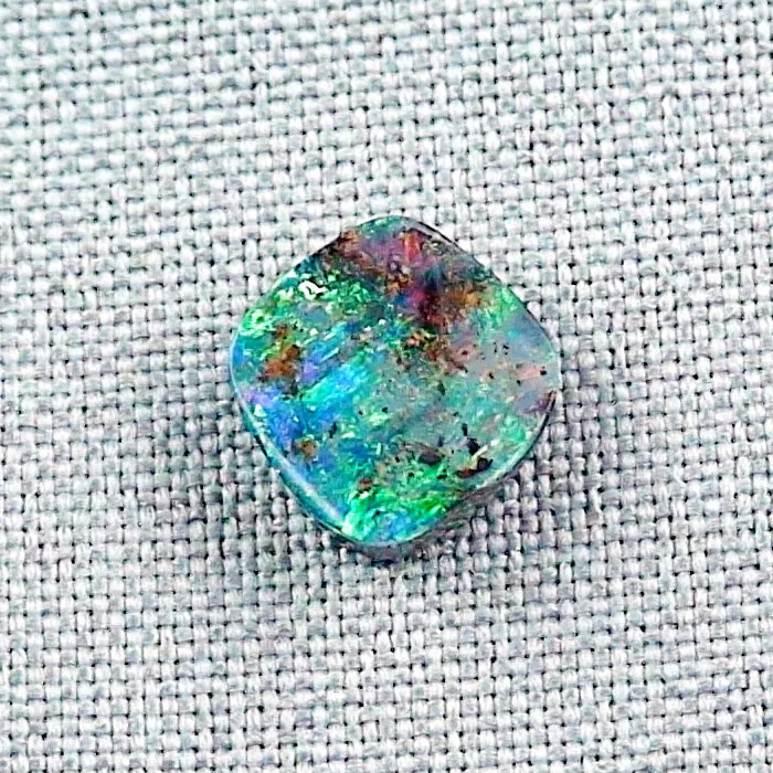 4,56 ct Boulder Opal Grüner Multicolor Edelstein Australien