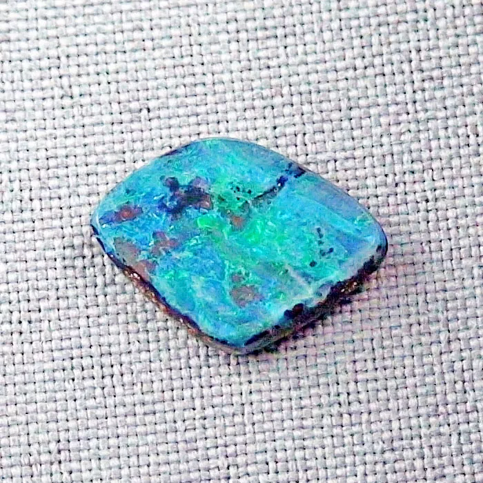 6,35 ct. Boulder Opal Blau Grün Türkis aus Australien
