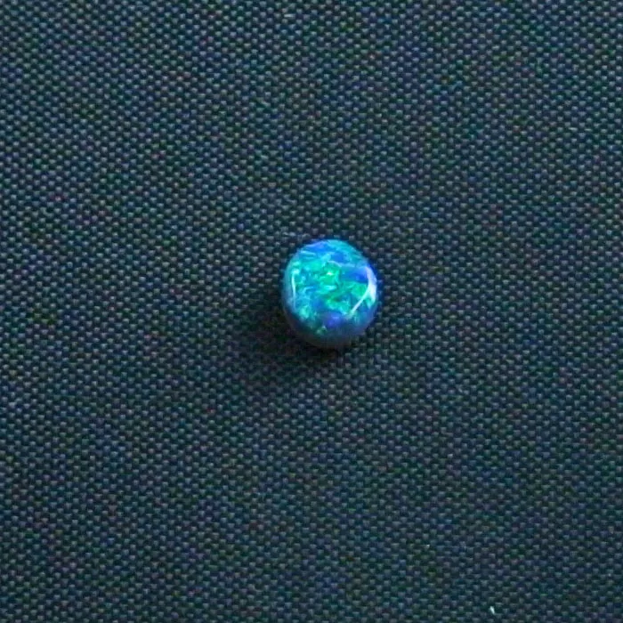 Blau Grüner Black Crystal Opal 0,40 ct Lightning Ridge
