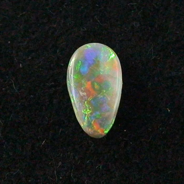 1,90 ct Semi Black Opal Multicolor Lightning Ridge Vollopal