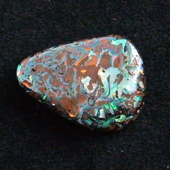 Echter australischer 12,31 ct Boulder Matrix Opal 20,63 x 15,80 x 5,70 mm