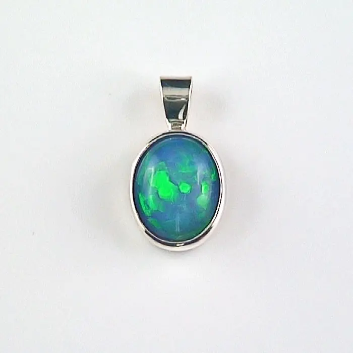 Opalring mit 1,42 ct  Welo Opal in 18k Goldfassung 