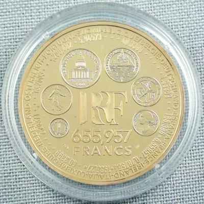 1 oz Gold Monnaie de Paris Europa Serie - erster Jahrgang