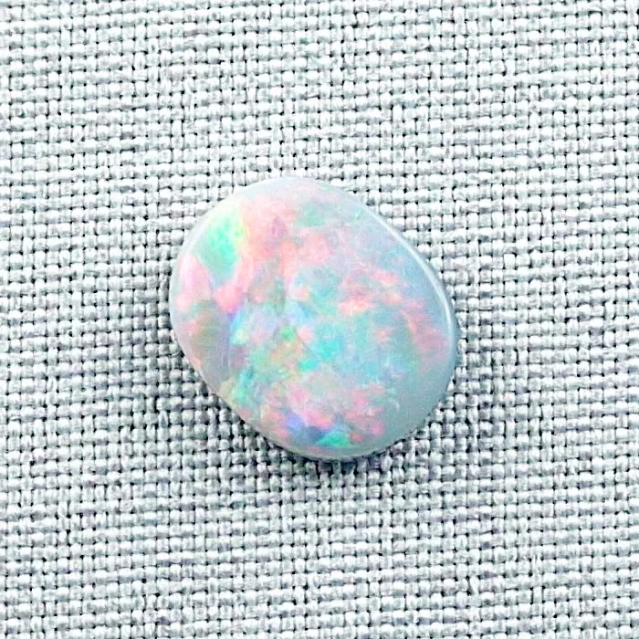 5,50 ct White Opal Multicolor Edelstein Vollopal Lightning Ridge