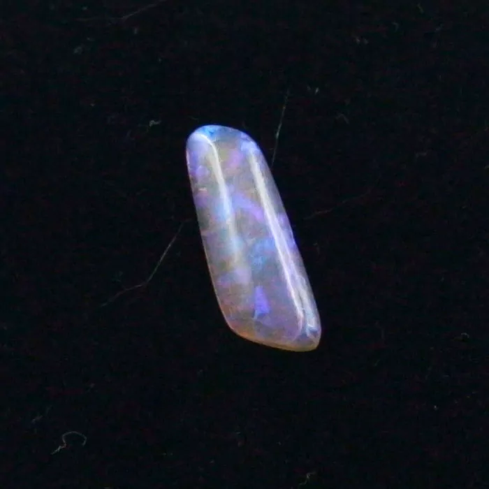 1,22 ct Black Crystal Opal Multicolor Lightning Ridge Vollopal