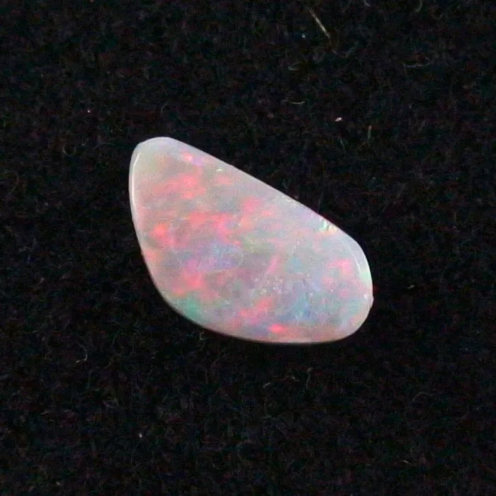 0,99 ct White Opal Multicolor  Lightning Ridge Australien 9,96 x 5,44 x 2,89 mm
