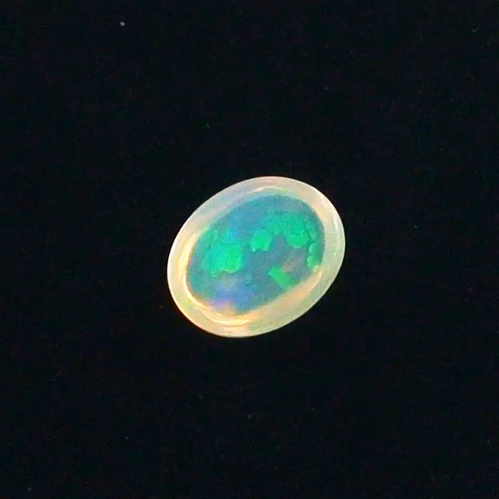 Welo Opal 1,74 ct Milchopale Anhänger Ring