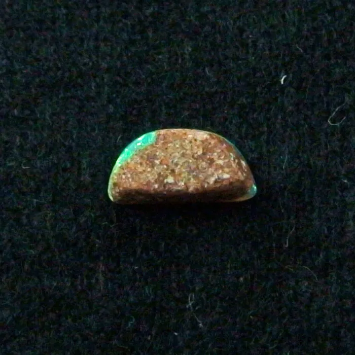 1,08 ct Boulder Pipe Opal, Edelstein, Multicolor Schmuckstein
