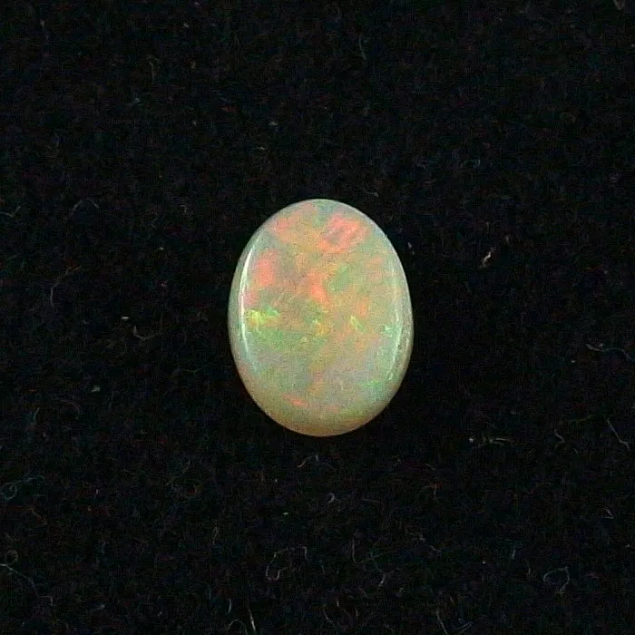 1,15 ct White Opal Lightning Ridge Multicolor Edelstein