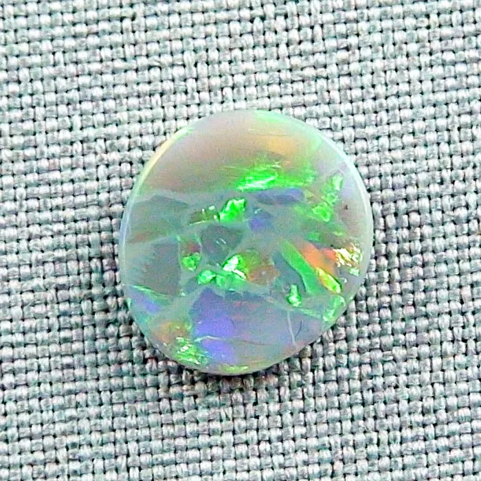 Großer 3.99 ct Lightning Ridge Semi Black Opal Multicolor Vollopal