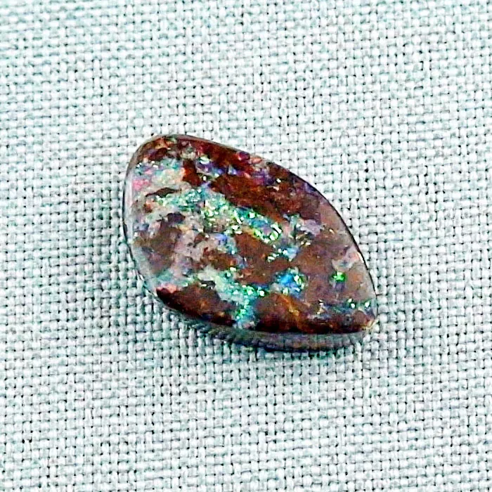 12,10 ct Boulder Opal Roter Opalstein Multicolor Regenbogen