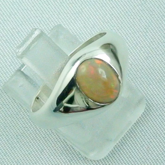 925er Damen-Silberring, 0,92 ct Welo Opal, Opalring