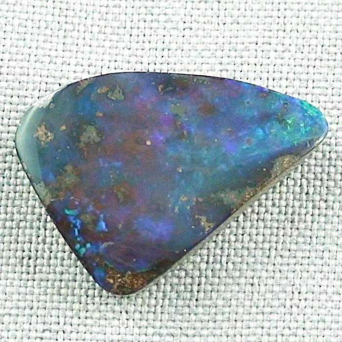 25,48 ct electric blau grüner Boulder Opal Edelstein