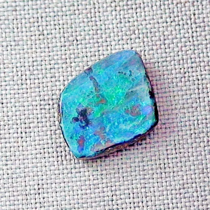 6,35 ct. Boulder Opal Blau Grün Türkis aus Australien