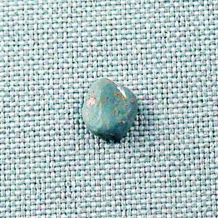 Blau Grüner 1,14 ct Lightning Ridge Semi Black Opal Multicolor