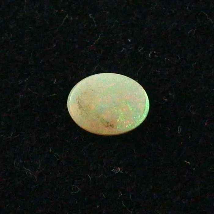 1,15 ct White Opal Lightning Ridge Multicolor Edelstein