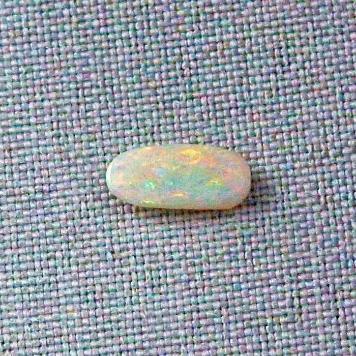 White Opal 1,33 ct Opalstein Multicolor Coober Pedy Australien