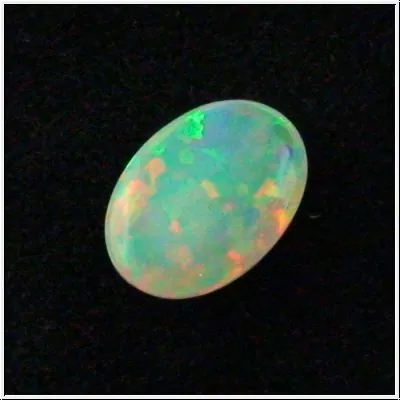 Echter blauer 5.49 ct Welo Opal Vollopal Multicolor