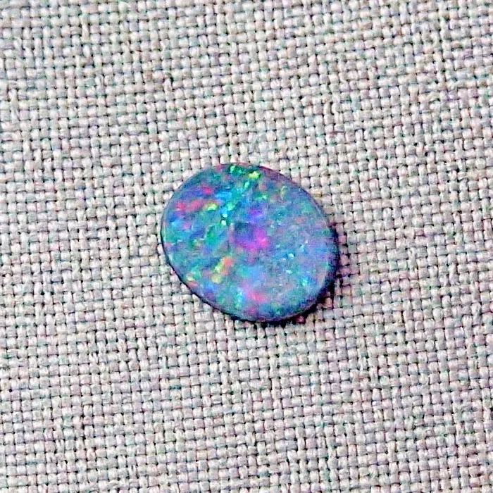 Black Opal 1,44 ct Multicolor Vollopal 11,76 x 9,79 x 1,76 mm