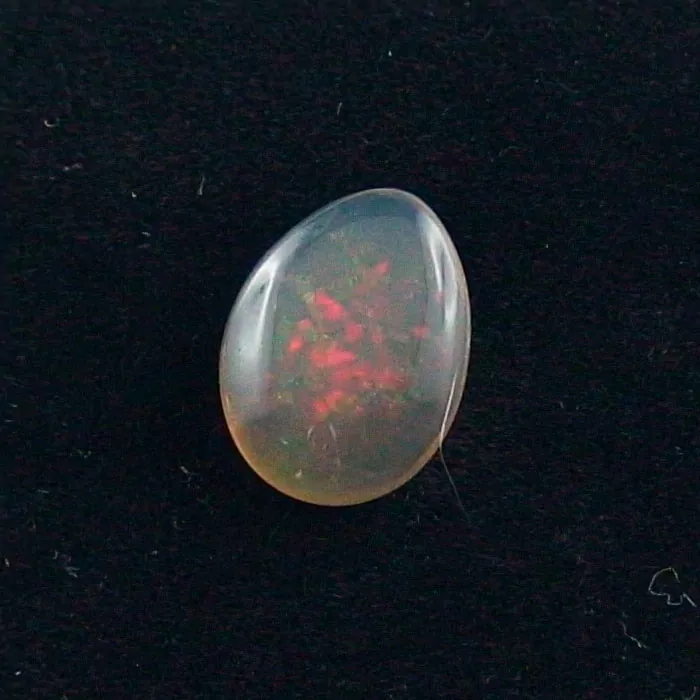 2,84 ct Black Crystal Opal Multicolor Lightning Ridge Vollopal