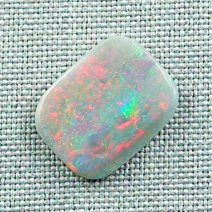 5,25 ct White Opal Opalstein Multicolor Coober Pedy Australien