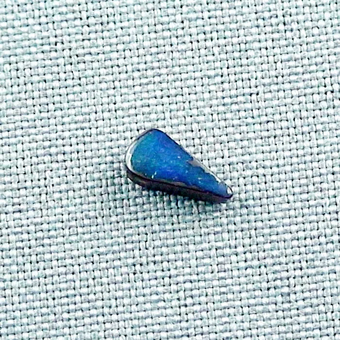 Blauer 1,49 ct Boulder Opal Edelstein Boulderopal 10,63 x 5,05 x 3,24 mm