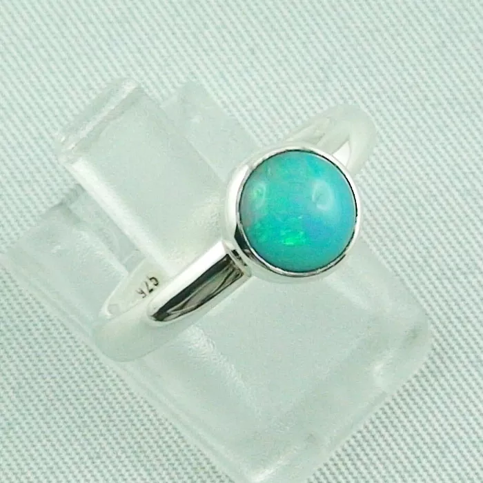Opalring / Sterling Silberring mit 0,93 ct Welo Opal