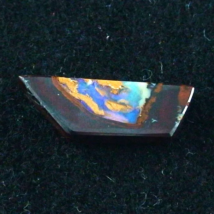 4,65 ct Yowah Nuss Opal 19,20 x 6,79 x 3,46 mm Opalstein Multicolor