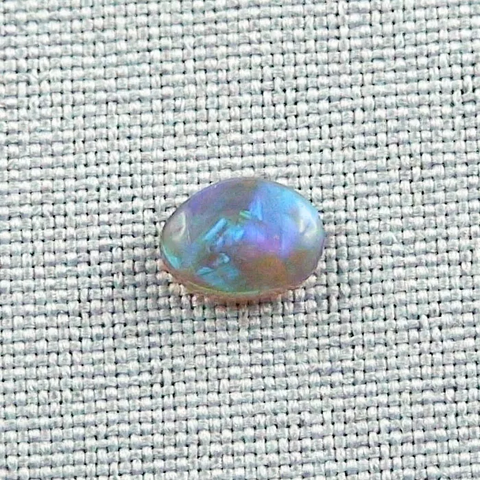 Lightning Ridge Black Crystal Opal 1,28 ct Blau Grüner Vollopal