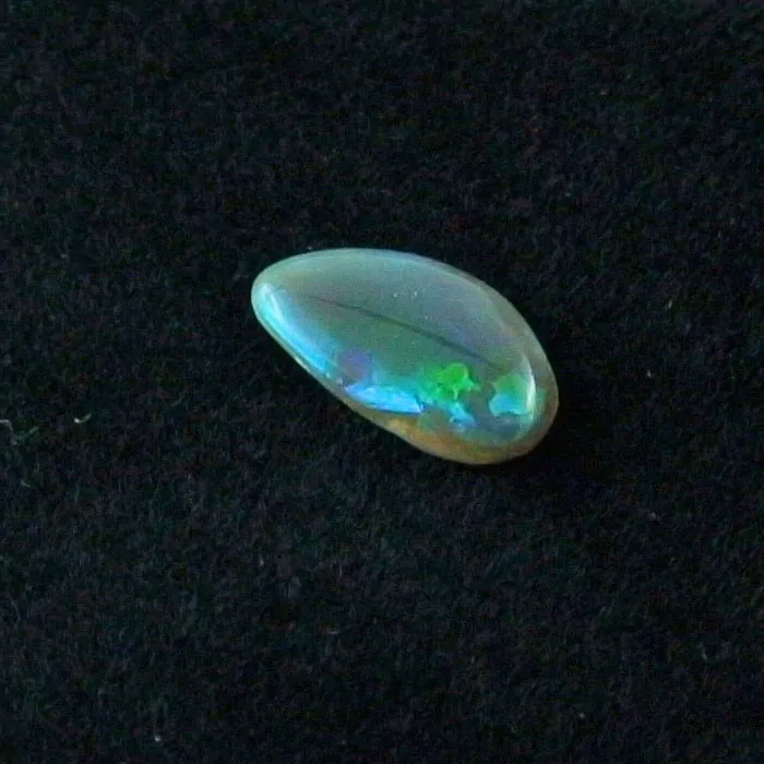 Lightning Ridge Black Crystal Opal 1,19 ct Multicolor Vollopal