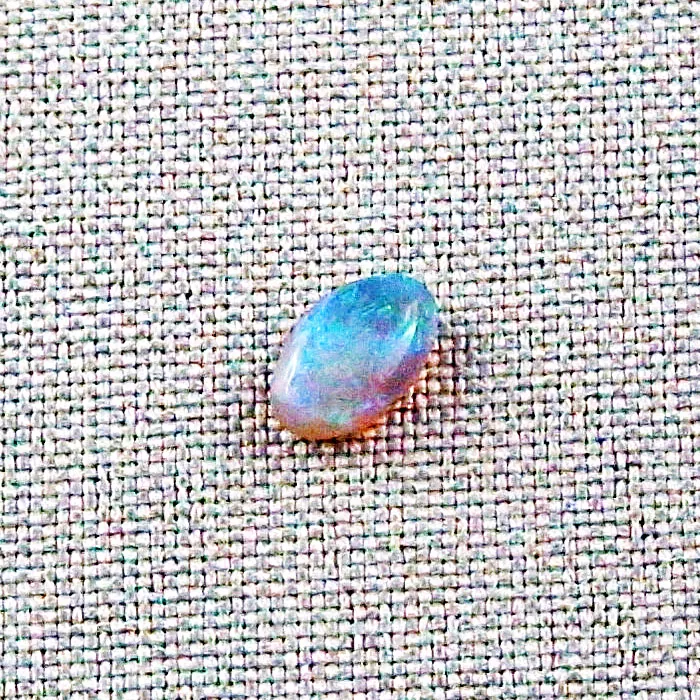 Blauer 1,38 ct Black Crystal Opal Multicolor Vollopal Lightning Ridge