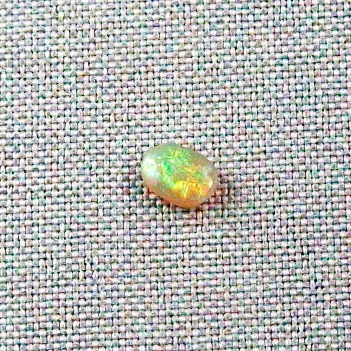 Grüner 0,78 ct Black Crystal Opal Multicolor Vollopal Lightning Ridge