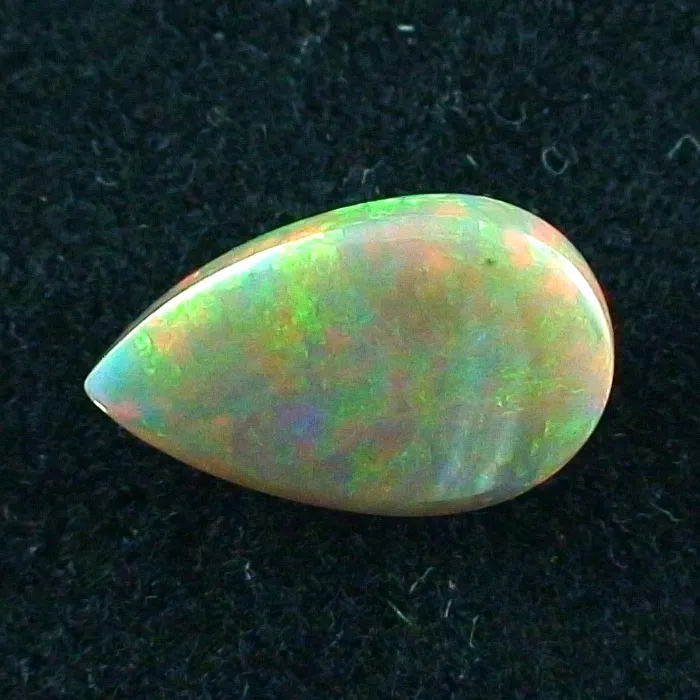 5,45  ct Welo Opal spektakuläres Multicolor - Milchopal für Opal Schmuck - Tropfen Schliff