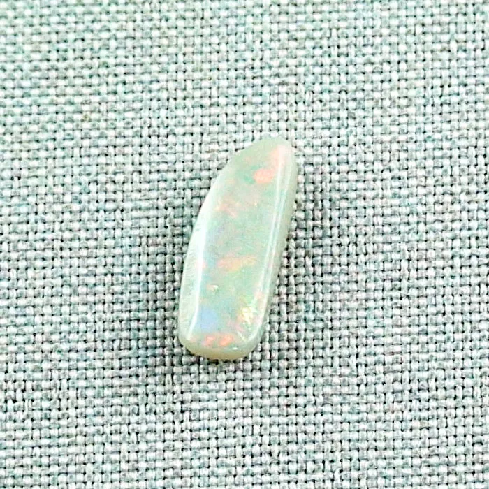 3,44 ct White Opal - australischer Multicolor Edelstein